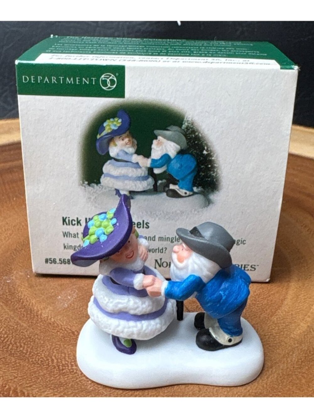 Department 56 North Pole Series Kick Up Your Heels Figurine 56.56815 Collectible